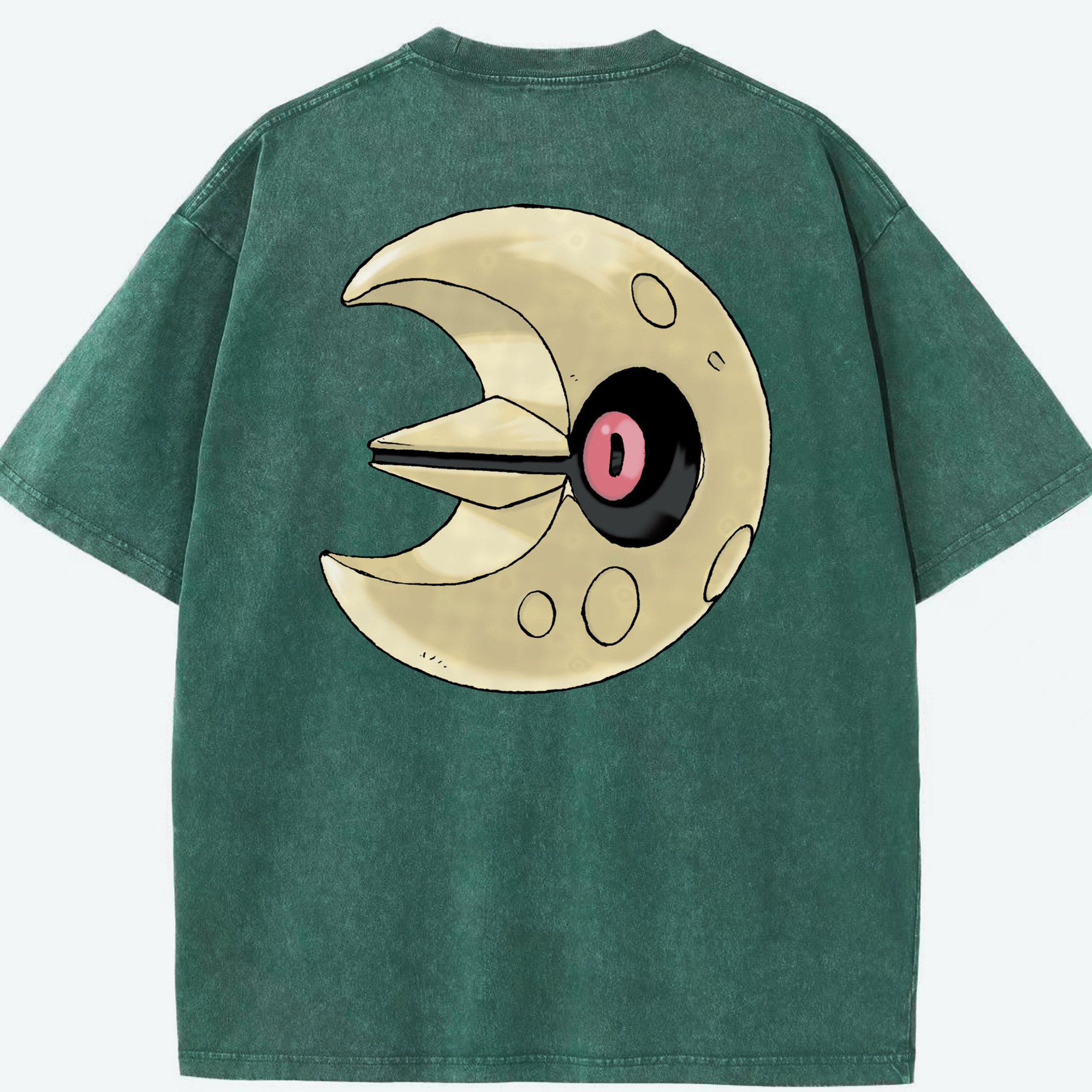 （画像用） ポケットモンスター Pokémon 綿100% ヴィンテージ風 半袖Tシャツ（背面プリント）